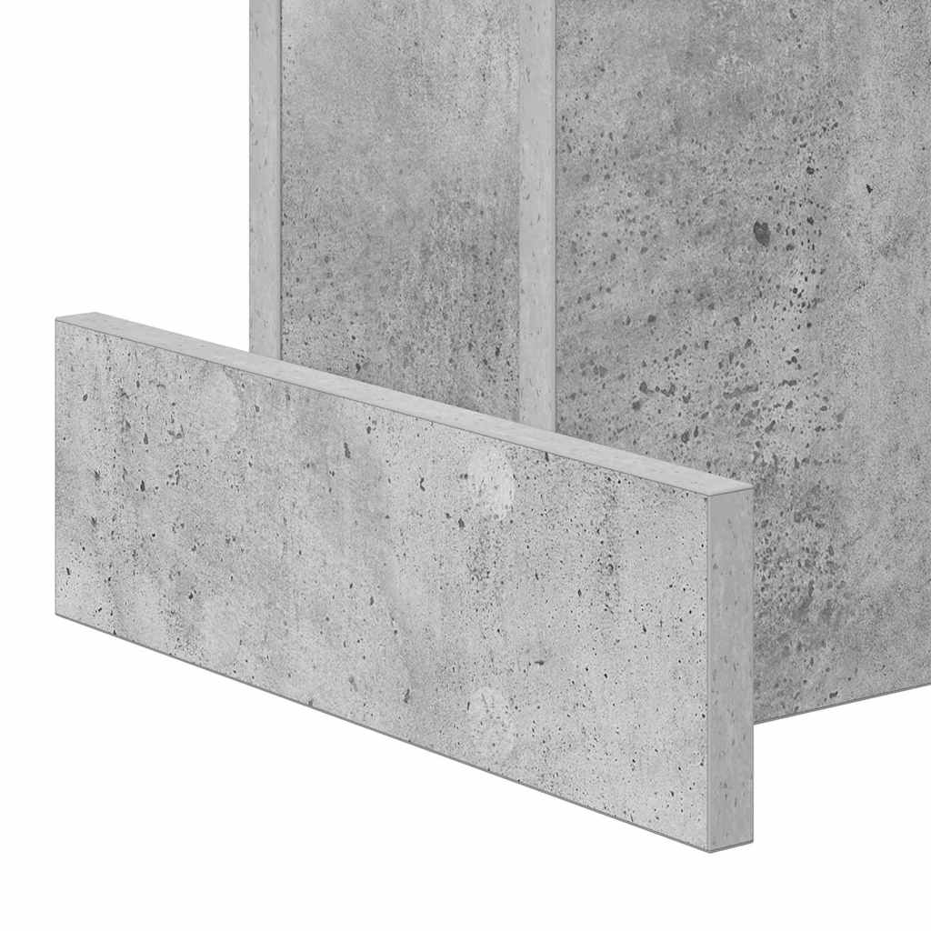 Tavolino Grigio cemento 35,5 x 35 x 40 cm Legno multistrato | homemem39