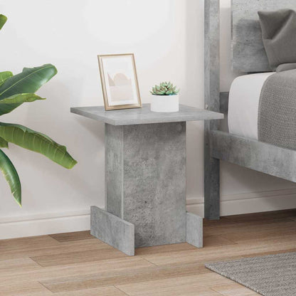 Tavolino Grigio cemento 35,5 x 35 x 40 cm Legno multistrato | homemem39