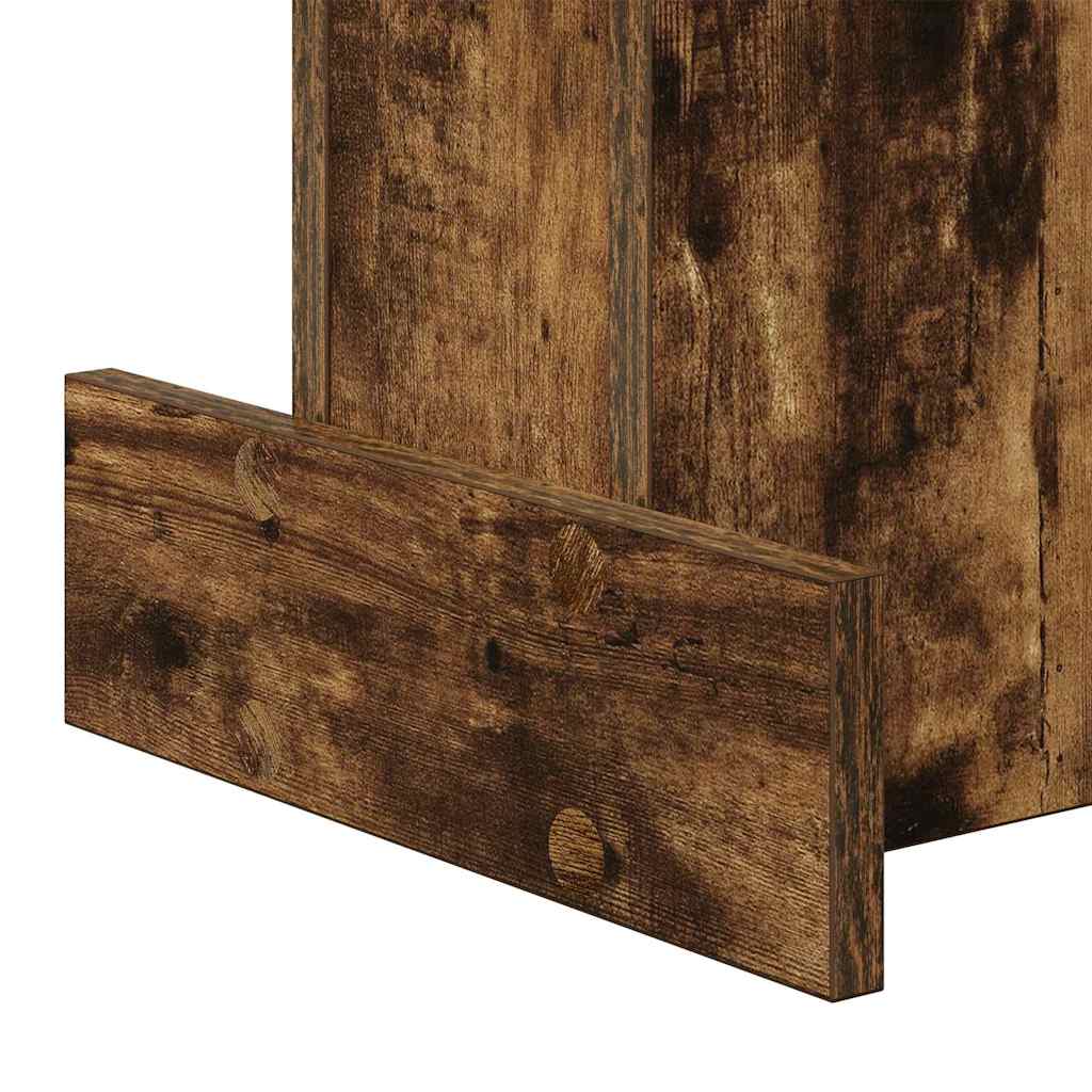 Tavolino Rovere fumé 35,5 x 35 x 40 cm Legno multistrato | homemem39