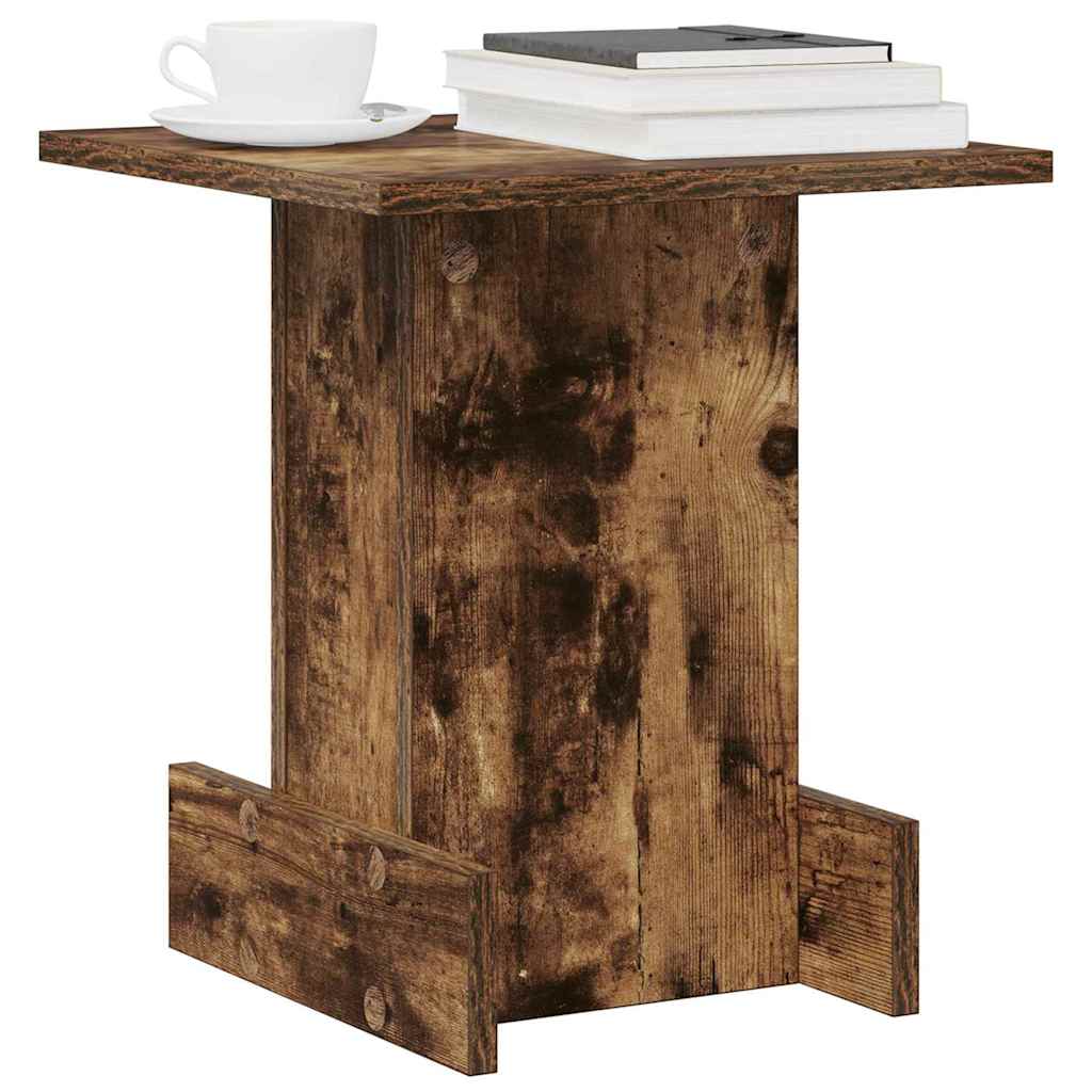 Tavolino Rovere fumé 35,5 x 35 x 40 cm Legno multistrato | homemem39