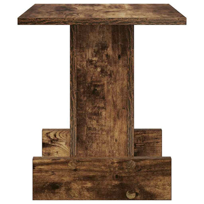 Tavolino Rovere fumé 35,5 x 35 x 40 cm Legno multistrato | homemem39
