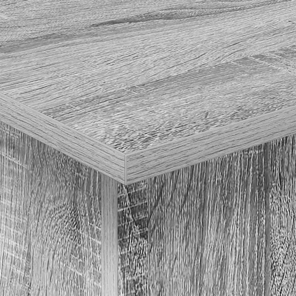 Tavolino Grigio Sonoma 35,5 x 35 x 40 cm Legno multistrato - homemem39