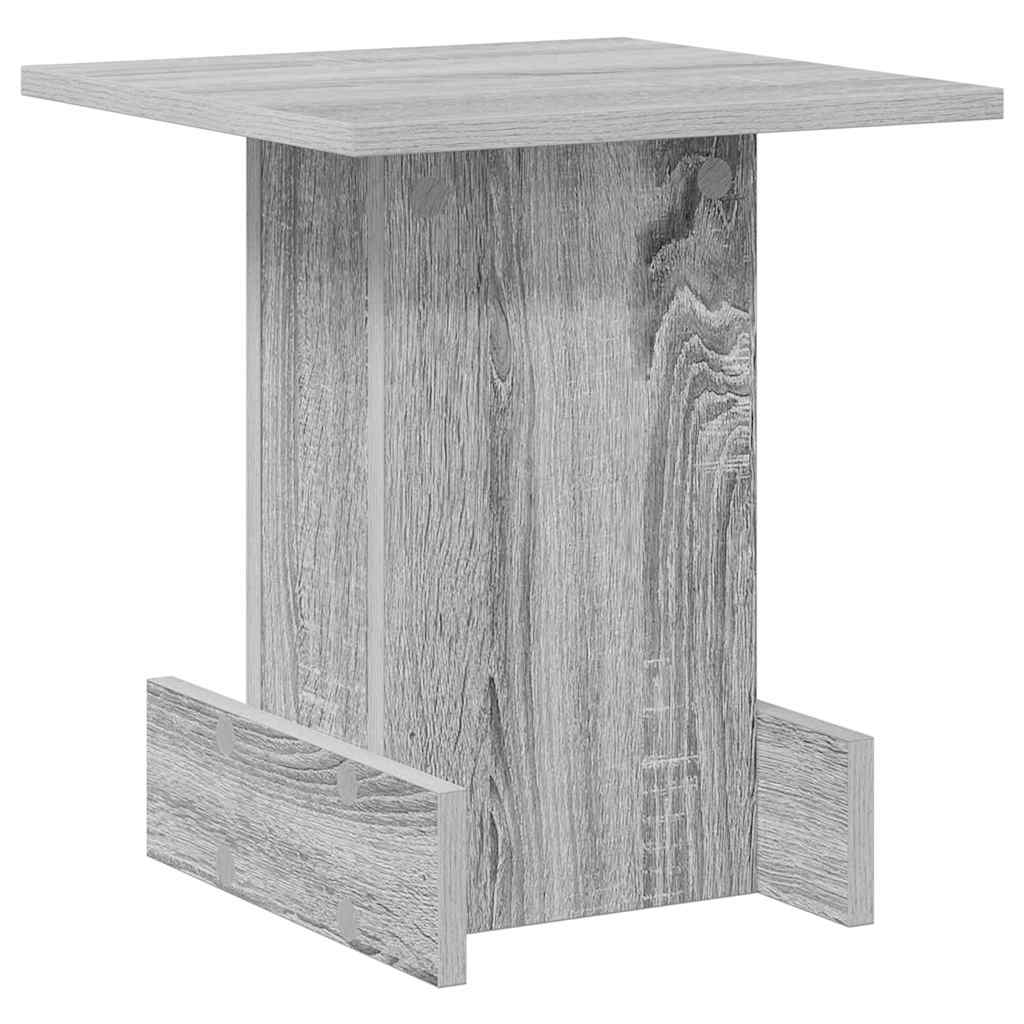 Tavolino Grigio Sonoma 35,5 x 35 x 40 cm Legno multistrato - homemem39