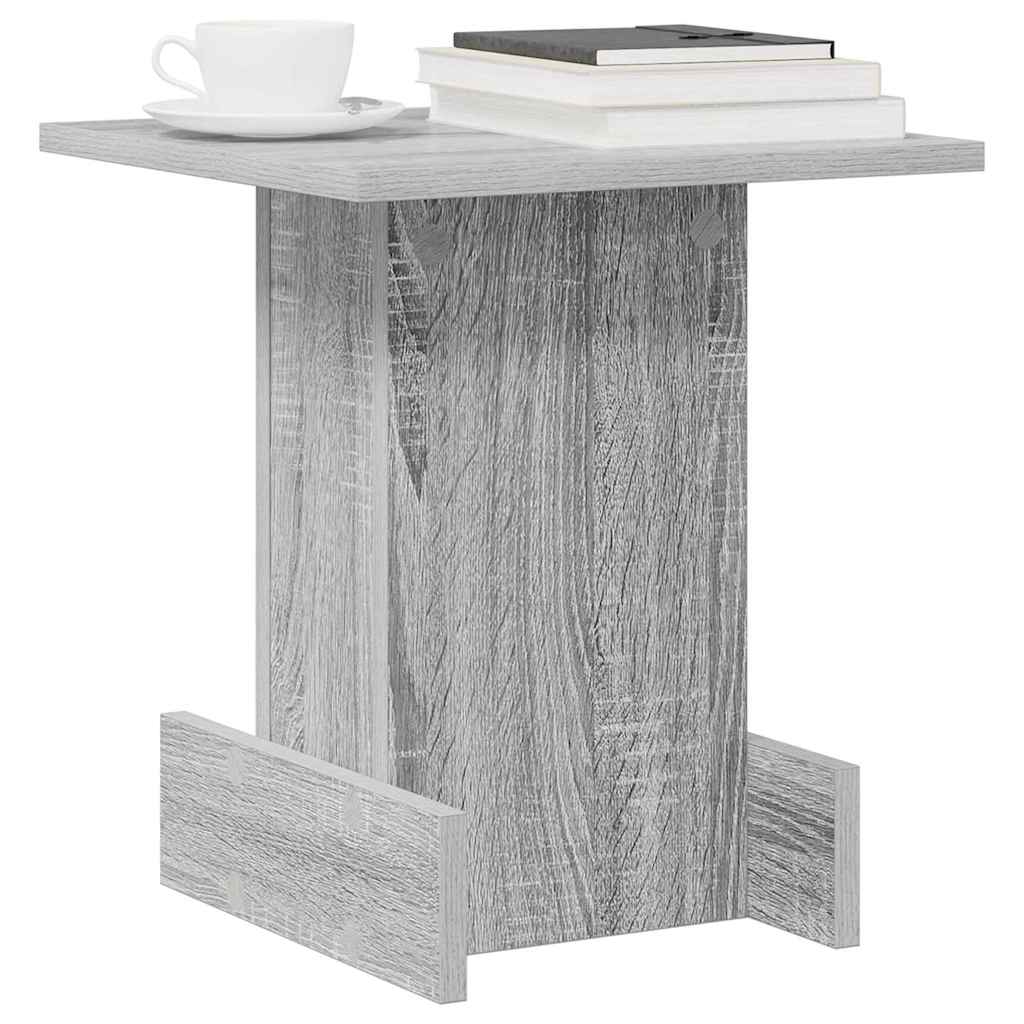 Tavolino Grigio Sonoma 35,5 x 35 x 40 cm Legno multistrato - homemem39