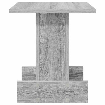 Tavolino Grigio Sonoma 35,5 x 35 x 40 cm Legno multistrato - homemem39