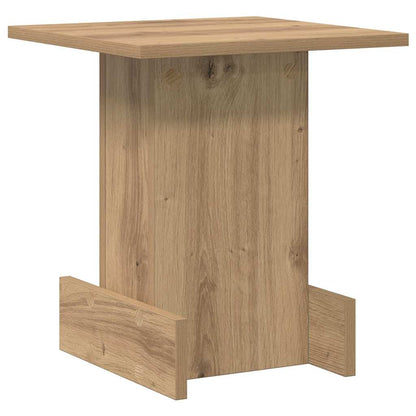 Tavolino Rovere artigianale 35,5 x 35 x 40 cm Legno multistrato - homemem39