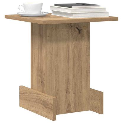 Tavolino Rovere artigianale 35,5 x 35 x 40 cm Legno multistrato - homemem39