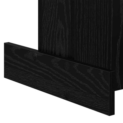 Tavolino Rovere Nero 44,5 x 45 x 55 cm Legno ingegnerizzato