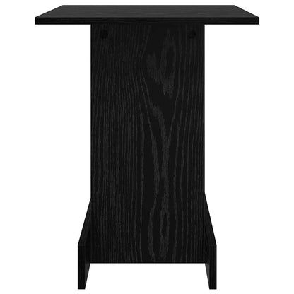 Tavolino Rovere Nero 44,5 x 45 x 55 cm Legno ingegnerizzato
