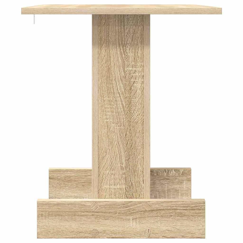 Tavolino Rovere Sonoma 44,5 x 45 x 55 cm Legno ingegnerizzato