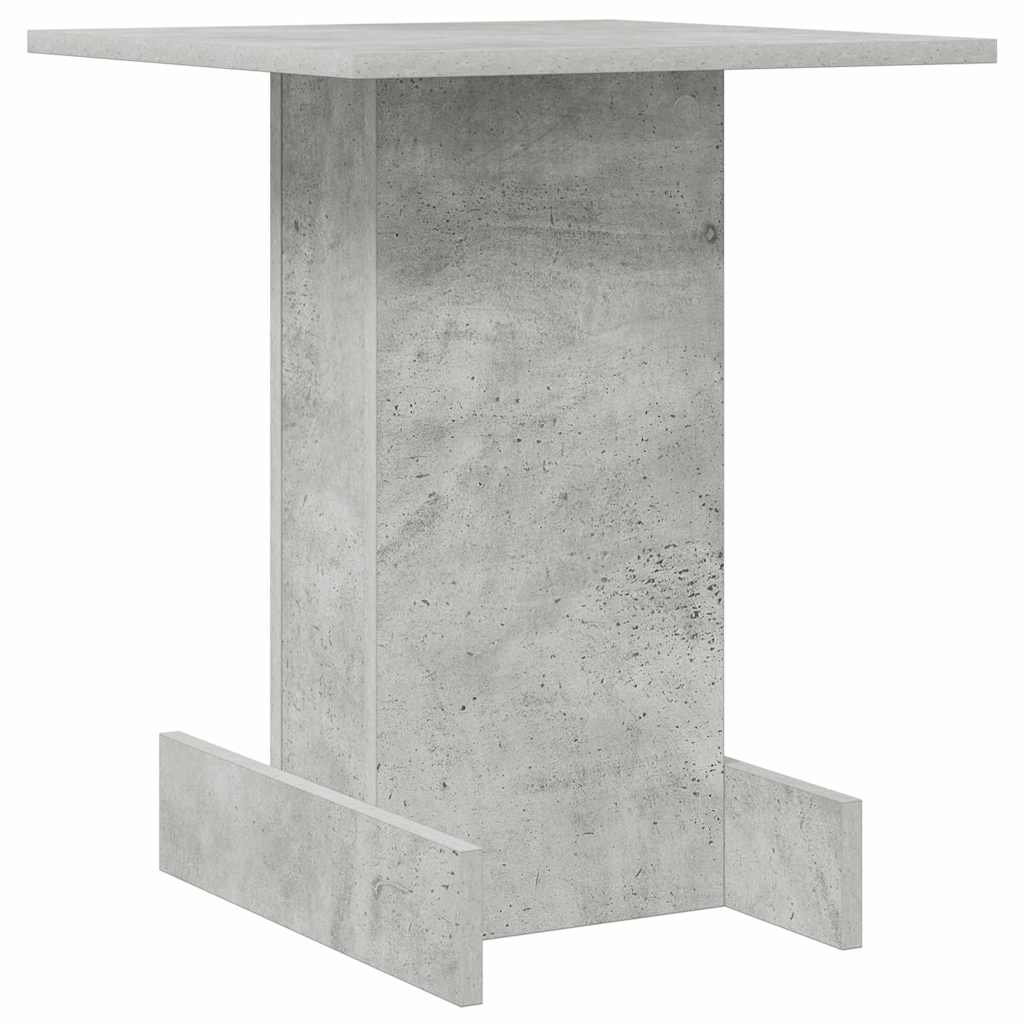 Tavolino Grigio cemento 44,5 x 45 x 55 cm Legno ingegnerizzato