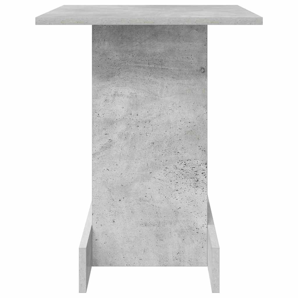 Tavolino Grigio cemento 44,5 x 45 x 55 cm Legno multistrato