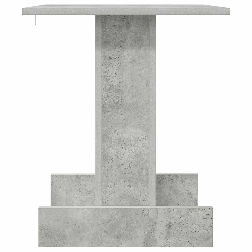 Tavolino Grigio cemento 44,5 x 45 x 55 cm Legno ingegnerizzato