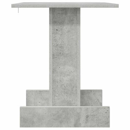 Tavolino Grigio cemento 44,5 x 45 x 55 cm Legno ingegnerizzato