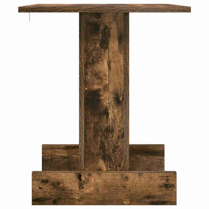 Tavolino Rovere fumé 44,5 x 45 x 55 cm Legno multistrato