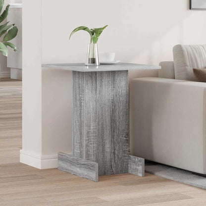 Tavolino Grigio Sonoma 44,5 x 45 x 55 cm Legno ingegnerizzato