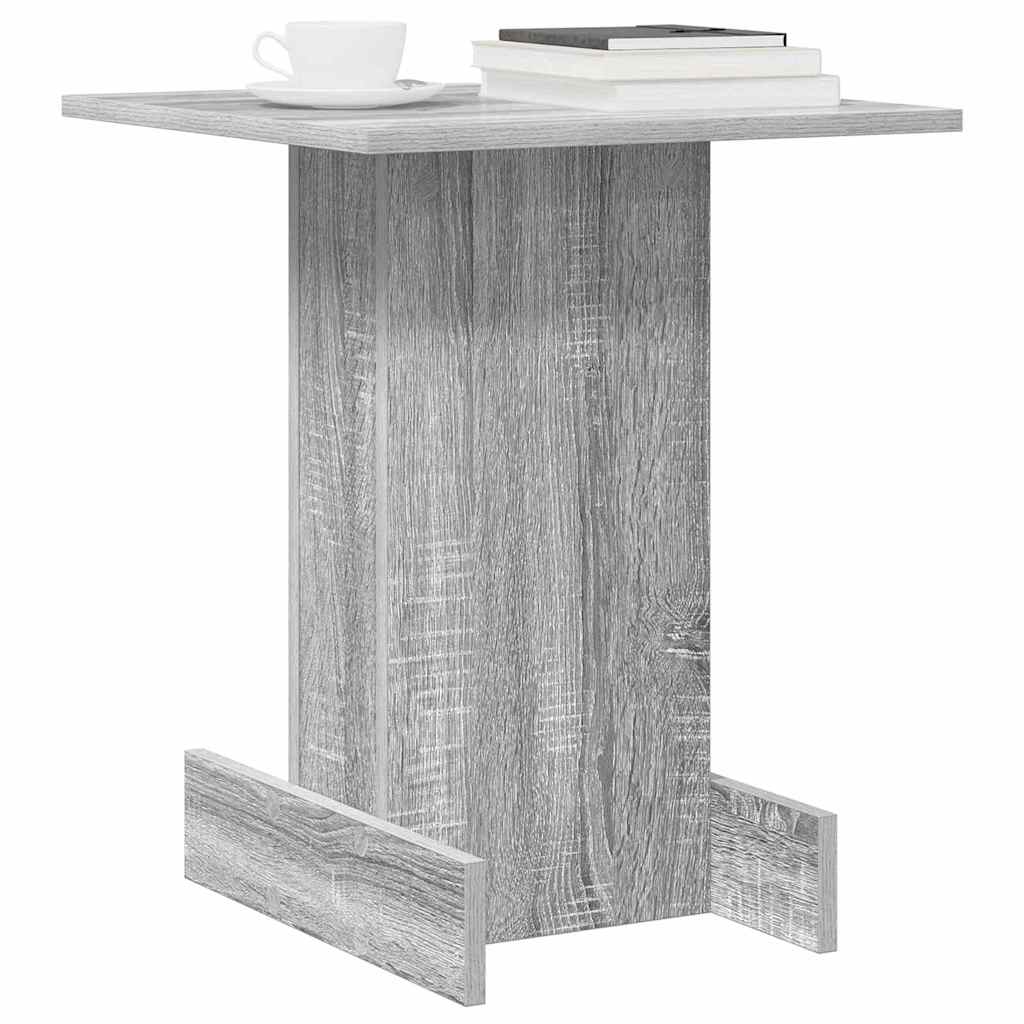 Tavolino Grigio Sonoma 44,5 x 45 x 55 cm Legno ingegnerizzato
