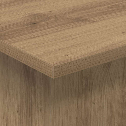 Tavolino Rovere artigianale 44,5 x 45 x 55 cm Legno multistrato
