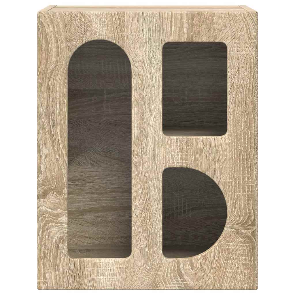 Comodino ELST Rovere Sonoma 40 x 35 x 50 cm | homemem39