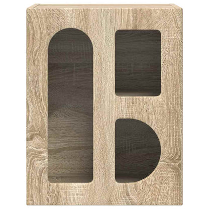 Comodino ELST Rovere Sonoma 40 x 35 x 50 cm | homemem39
