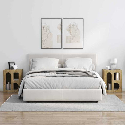 Comodino ELST 2 pz Rovere Sonoma 40 x 35 x 50 cm | homemem39