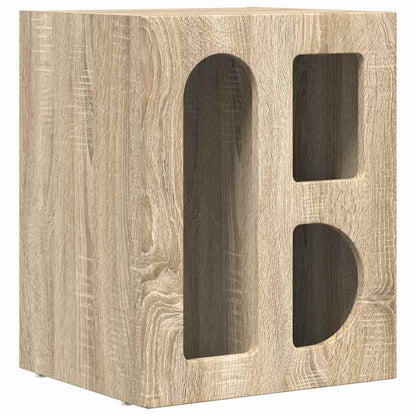 Comodino ELST 2 pz Rovere Sonoma 40 x 35 x 50 cm | homemem39
