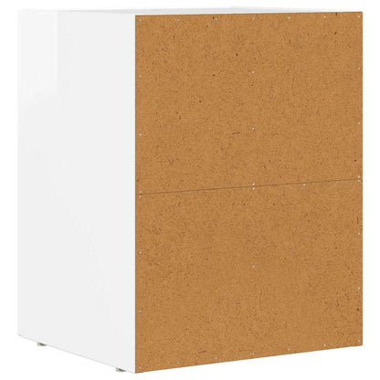 Comodino ELST Bianco Lucido 40 x 35 x 50 cm | homemem39