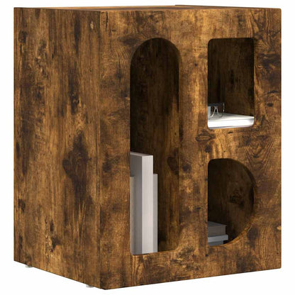 Comodino ELST 2 pz Rovere fumé 40 x 35 x 50 cm | homemem39