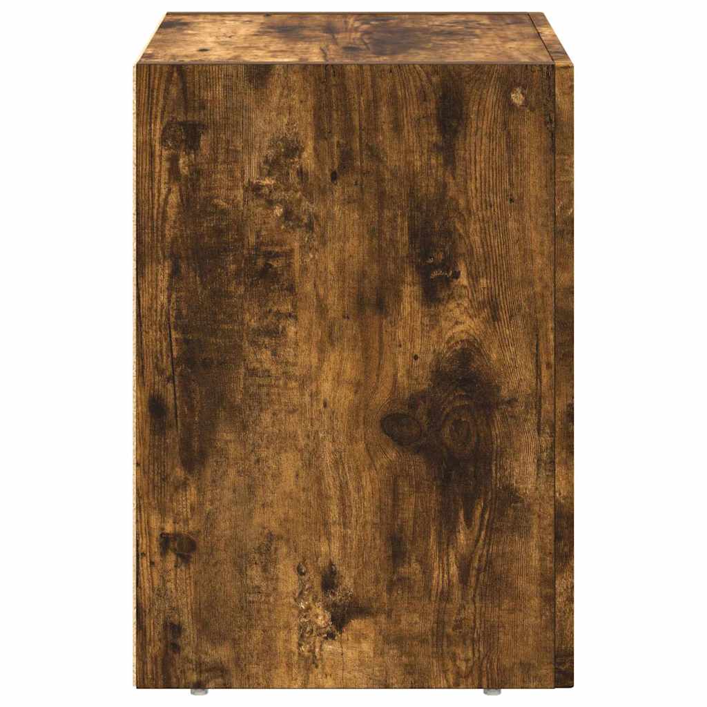 Comodino ELST 2 pz Rovere fumé 40 x 35 x 50 cm | homemem39