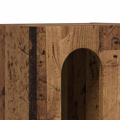Comodino ELST 2 pz Legno vecchio 40 x 35 x 50 cm | homemem39