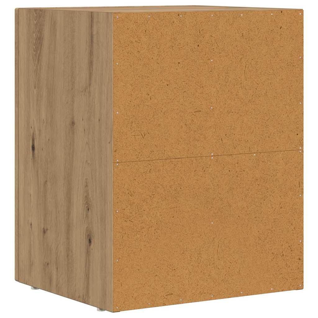 Comodino ELST Rovere artigianale 40 x 35 x 50 cm | homemem39