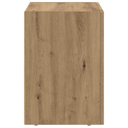 Comodino ELST 2 pz Rovere artigianale 40 x 35 x 50 cm | homemem39