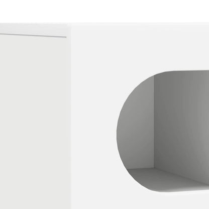 Mobile TV Bianco 100 x 35 x 40 cm Legno multistrato