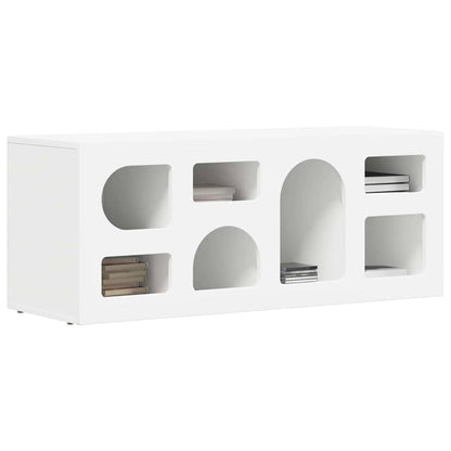 Mobile TV Bianco 100 x 35 x 40 cm Legno multistrato