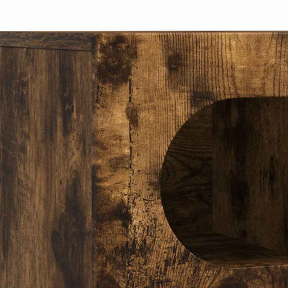 Mobile TV Rovere fumé 100 x 35 x 40 cm Legno multistrato