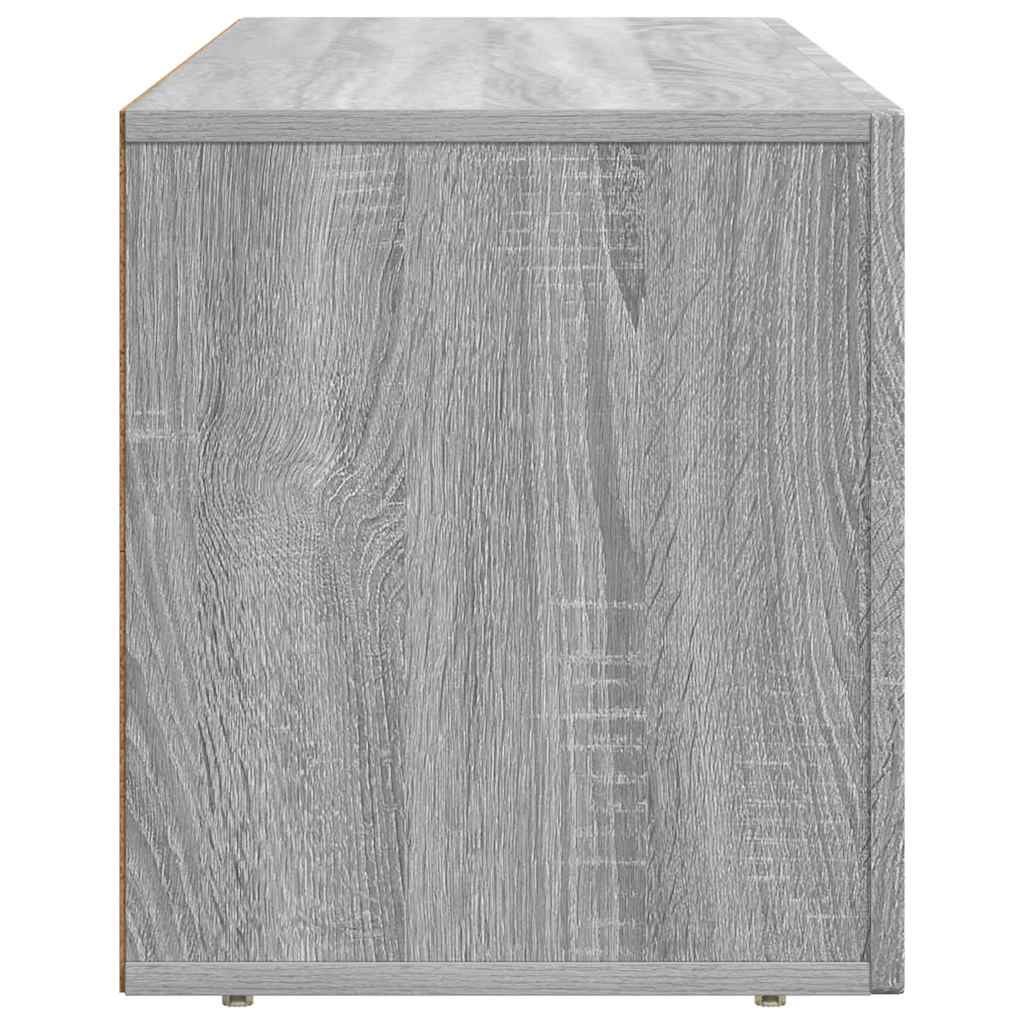 Mobile TV Grigio Sonoma 100 x 35 x 40 cm Legno multistrato