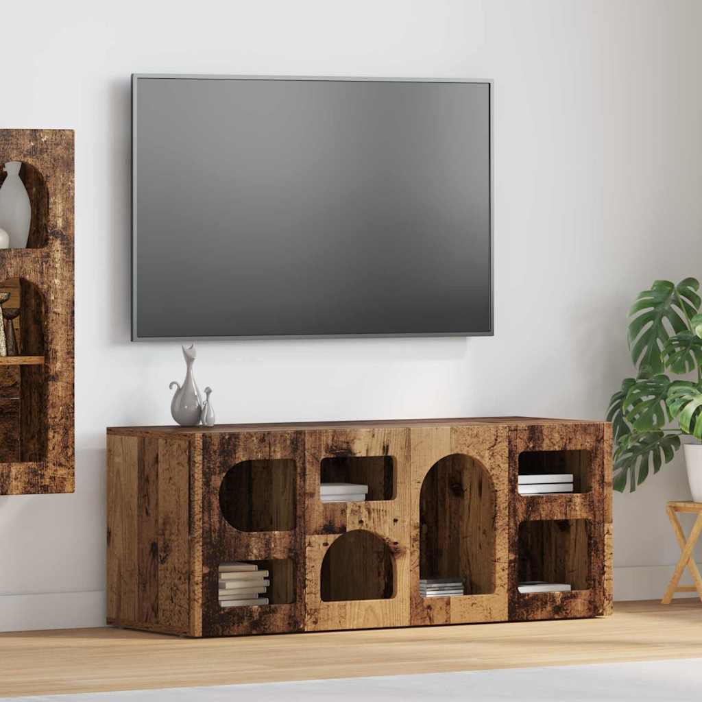 Mobile TV Legno vecchio 100 x 35 x 40 cm Legno multistrato