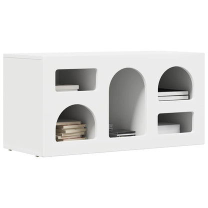 Mobile TV Bianco 80 x 35 x 40 cm Legno multistrato