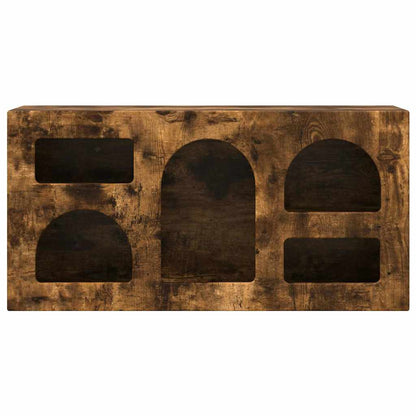 Mobile TV Rovere fumé 80 x 35 x 40 cm Legno multistrato