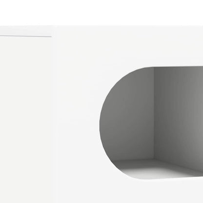 Mobile TV Bianco 60 x 35 x 40 cm Legno multistrato