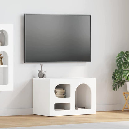 Mobile TV Bianco 60 x 35 x 40 cm Legno multistrato