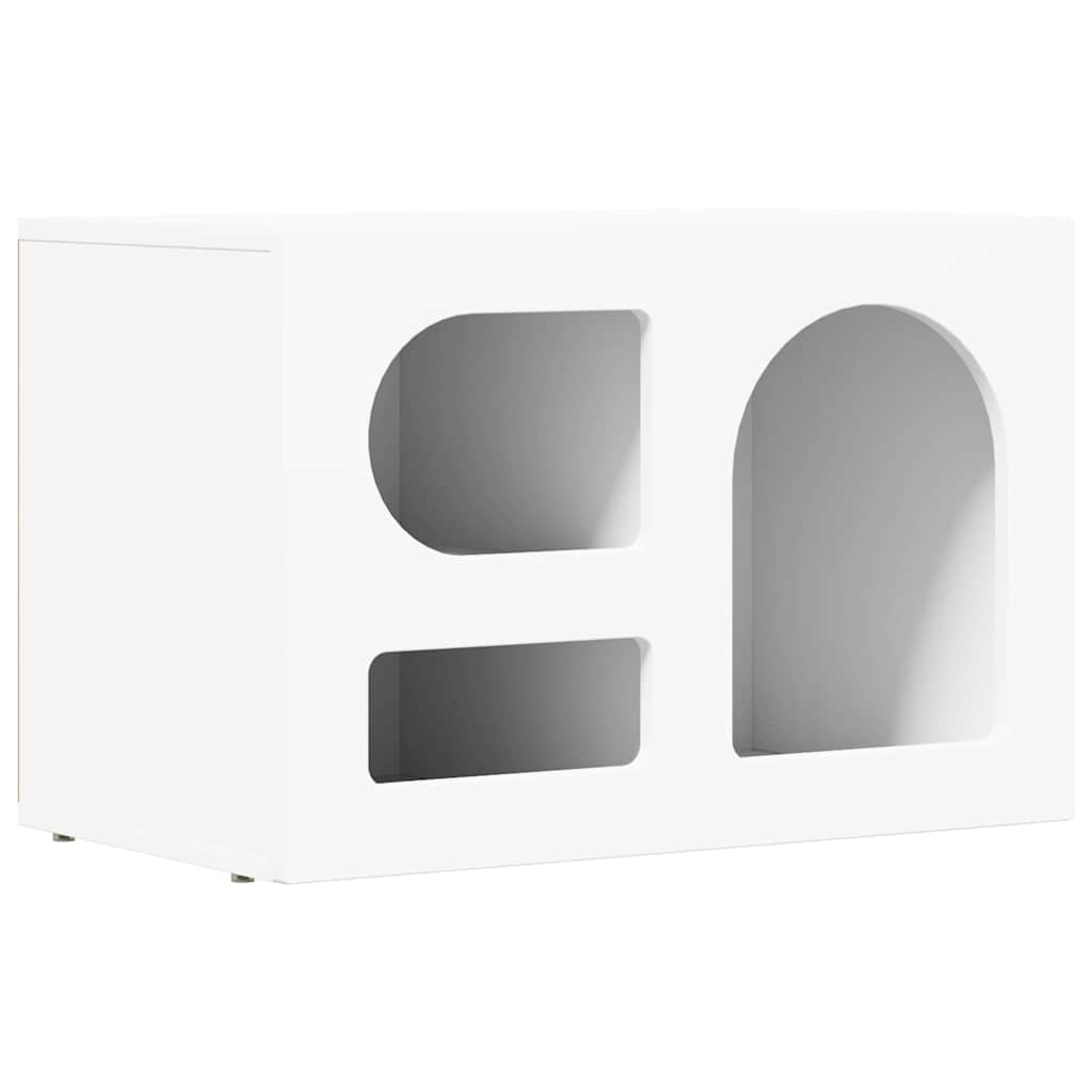 Mobile TV Bianco 60 x 35 x 40 cm Legno multistrato