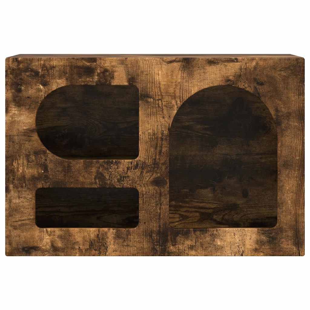 Mobile TV Rovere fumé 60 x 35 x 40 cm Legno multistrato