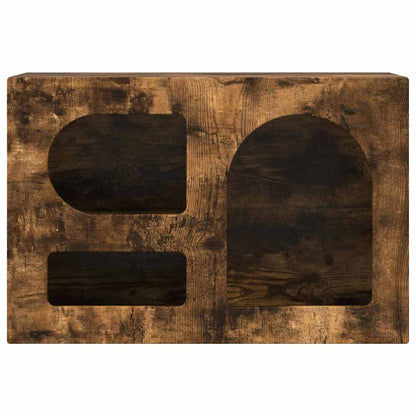 Mobile TV Rovere fumé 60 x 35 x 40 cm Legno multistrato