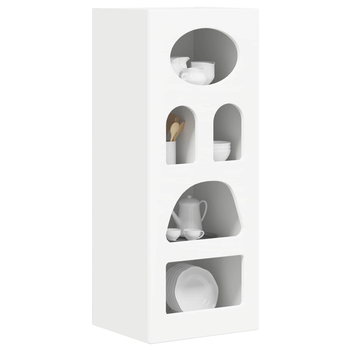 Credenza Bianco 40 x 35 x 100,5 cm Legno multistrato