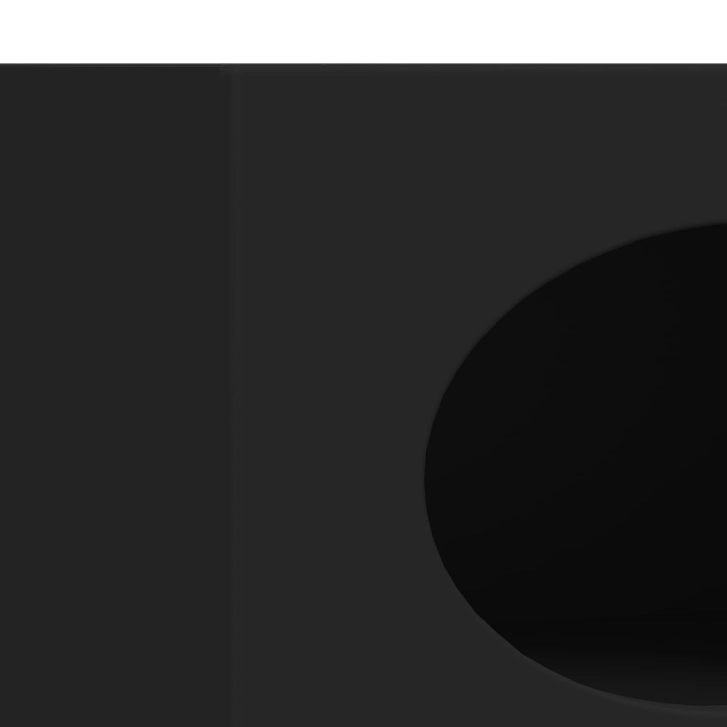 Credenza Nero 40 x 35 x 100,5 cm Legno multistrato