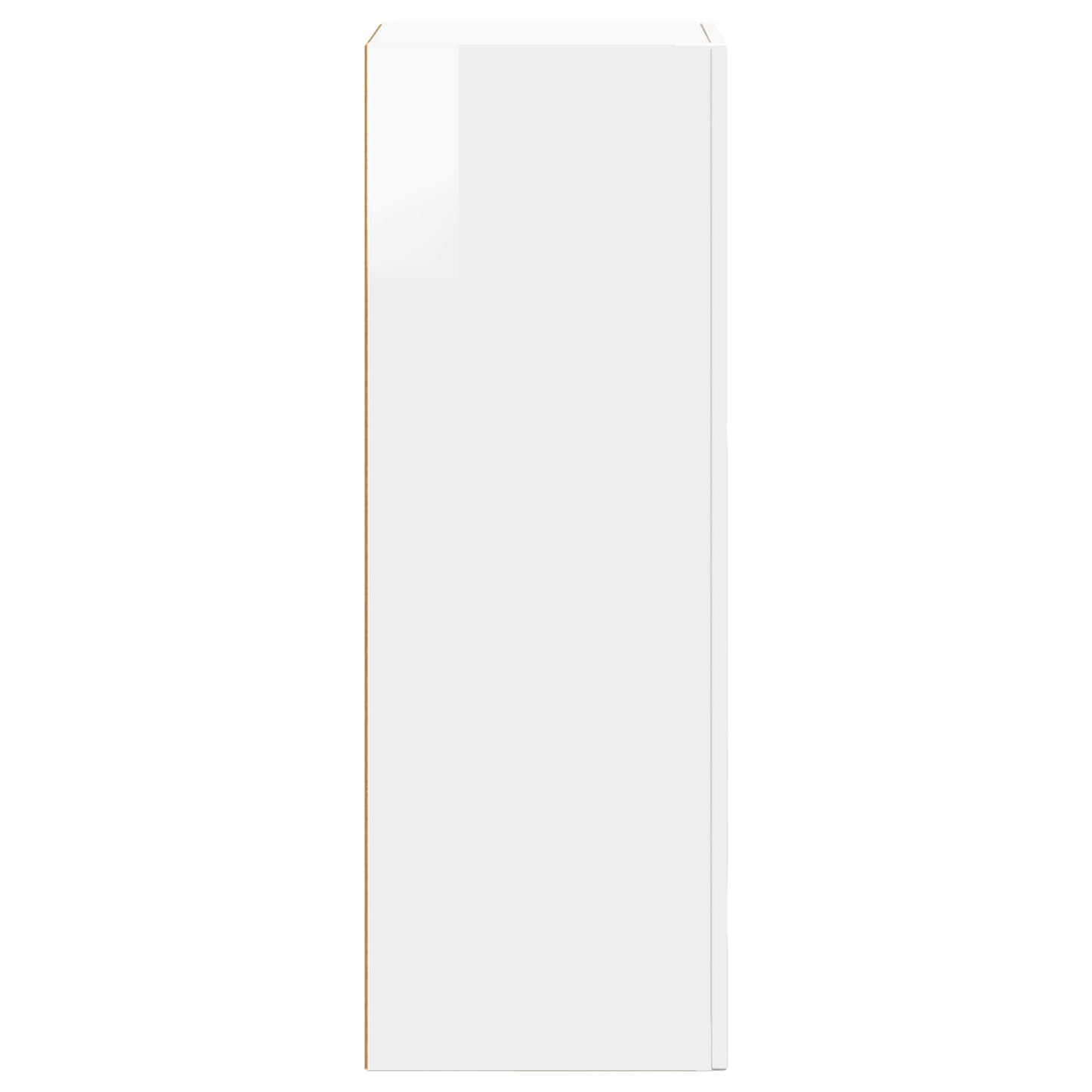 Credenza Bianco Lucido 40 x 35 x 100,5 cm Legno multistrato