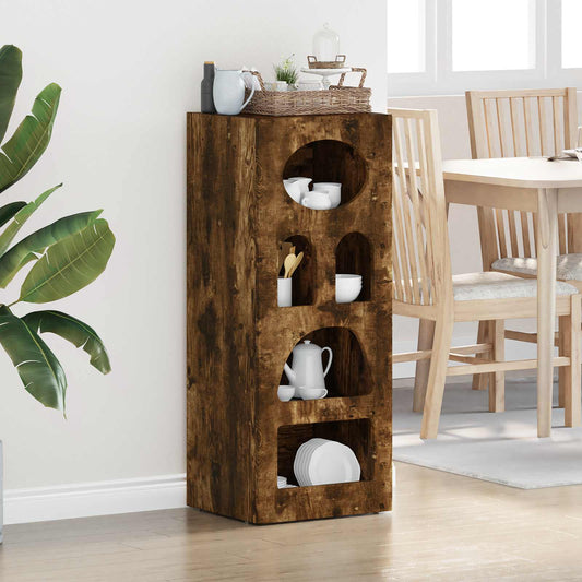 Credenza Rovere fumé 40 x 35 x 100,5 cm Legno multistrato