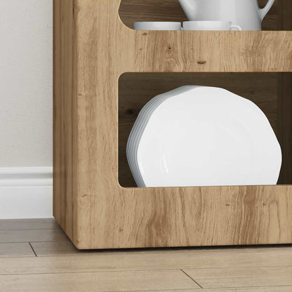 Credenza Rovere artigianale 40 x 35 x 100,5 cm