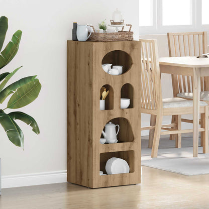 Credenza Rovere artigianale 40 x 35 x 100,5 cm